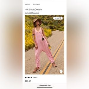 🌸Free People 🌸 FP Movement Hot Shot Onesie
